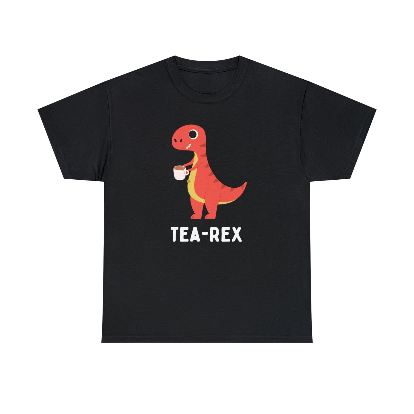 Red Tea-Rex - Unisex Heavy Cotton Tee