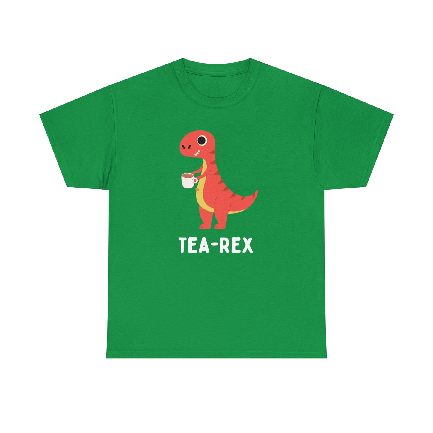 Red Tea-Rex - Unisex Heavy Cotton Tee