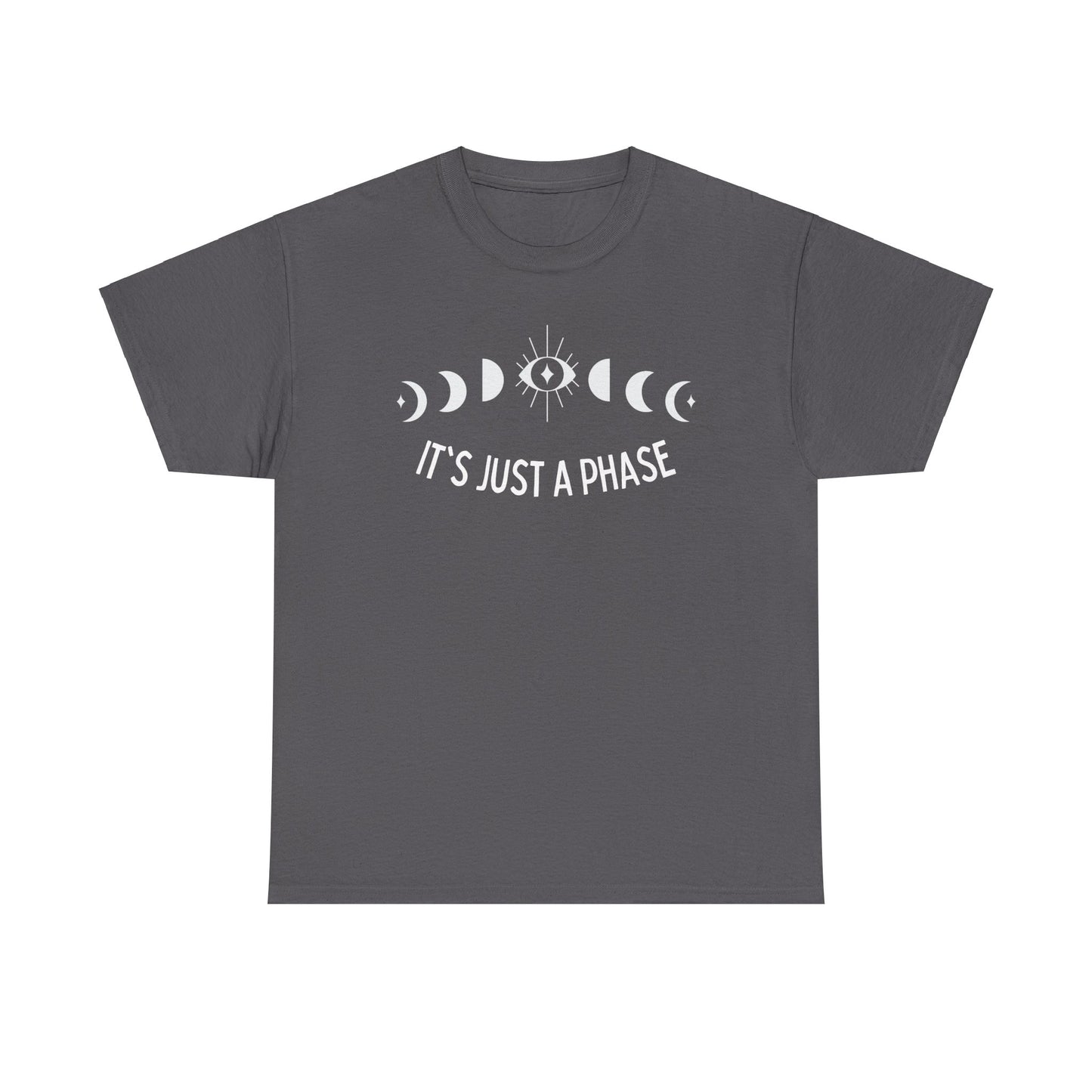 Unisex Heavy Cotton Tee - It's Just a Phase 14