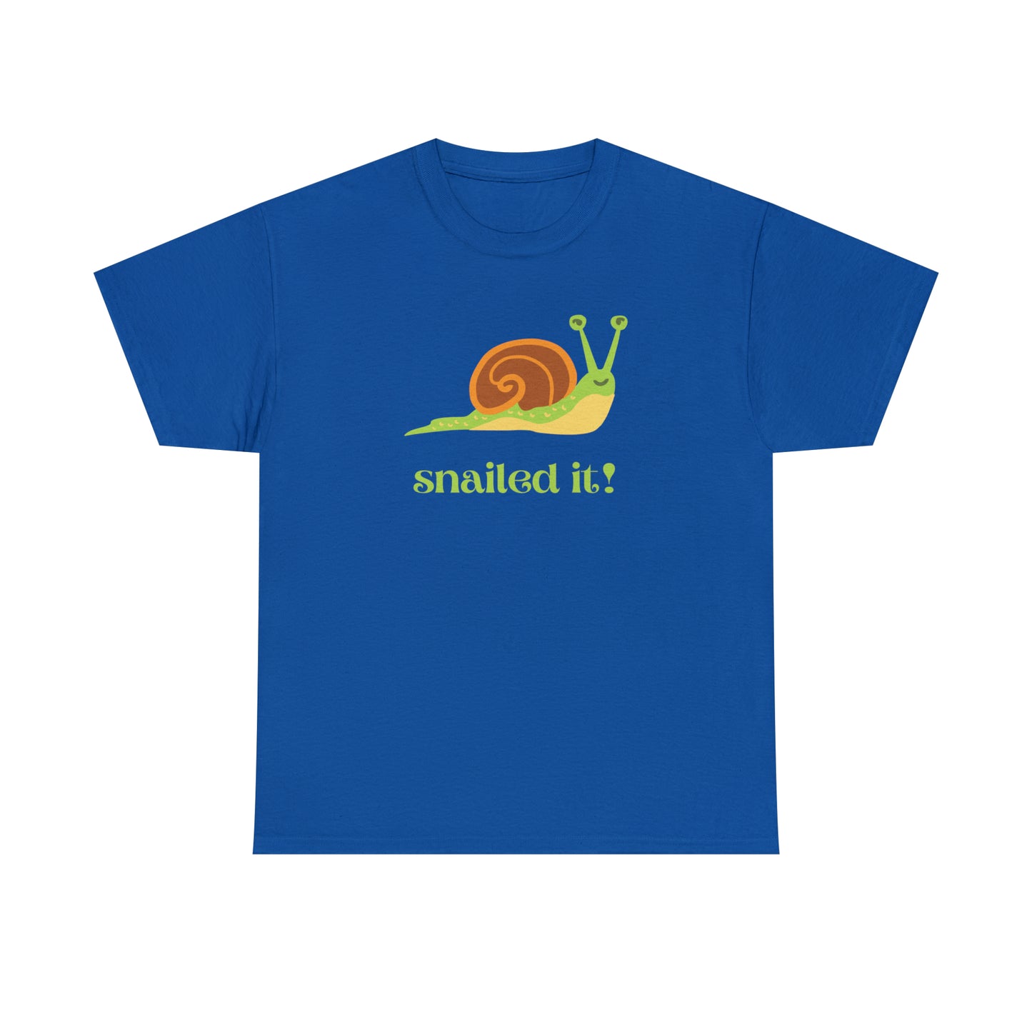 Snailed It! - Unisex Heavy Cotton Tee