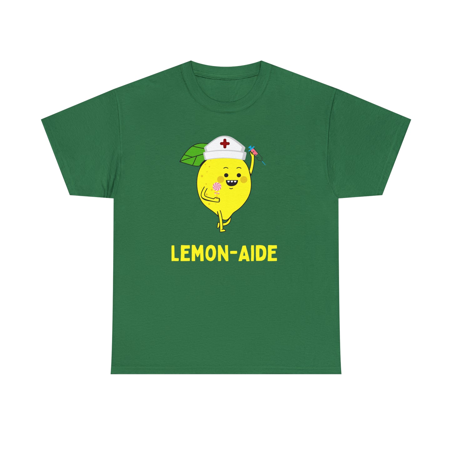 Lemon-Aide Shot - Unisex Heavy Cotton Tee