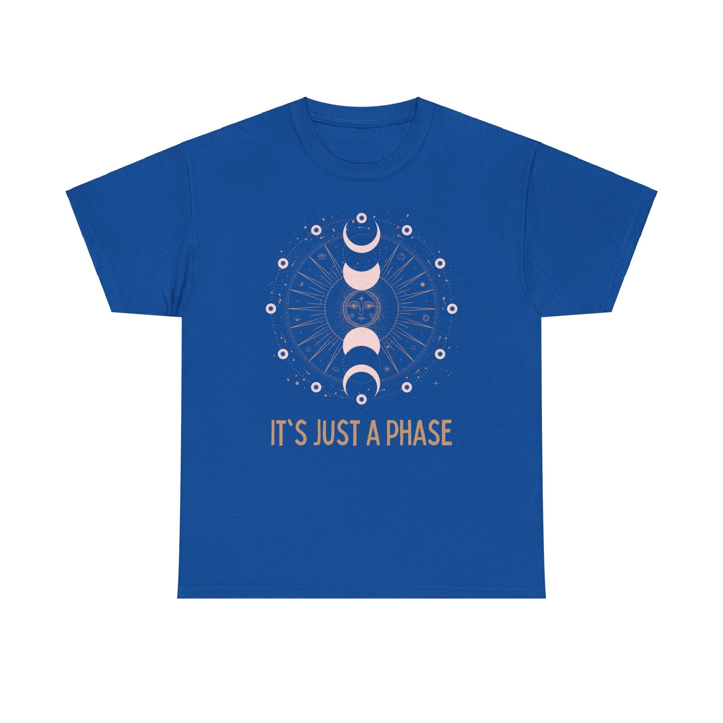Unisex Heavy Cotton Tee - It's Just a Phase 9