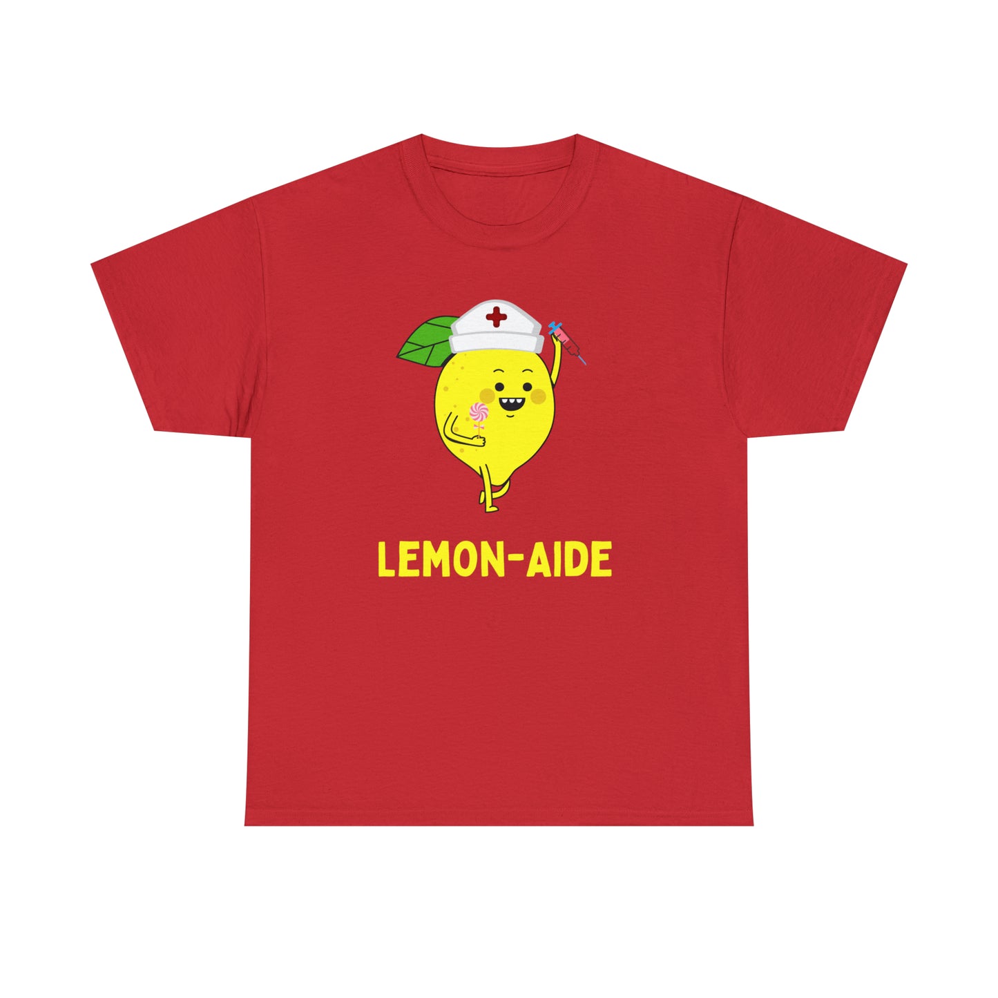 Lemon-Aide Shot - Unisex Heavy Cotton Tee