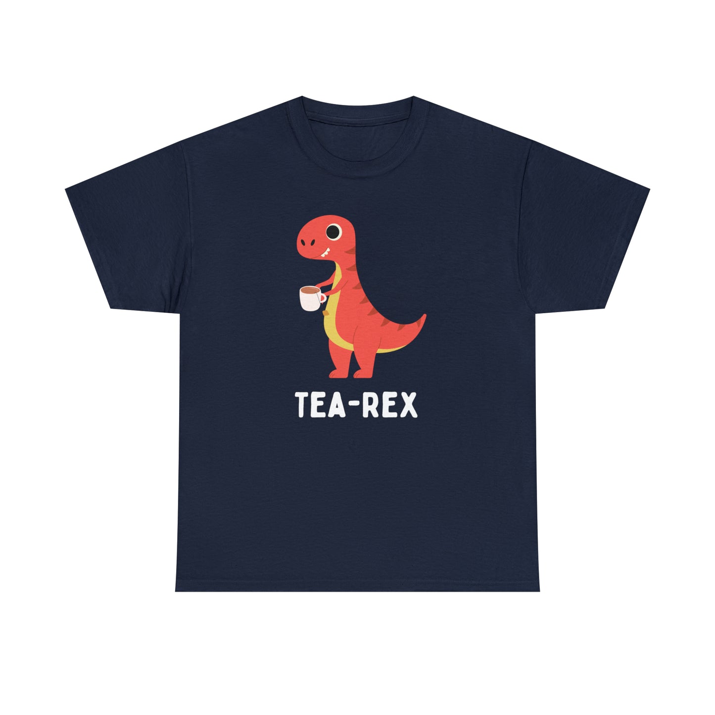 Red Tea-Rex - Unisex Heavy Cotton Tee