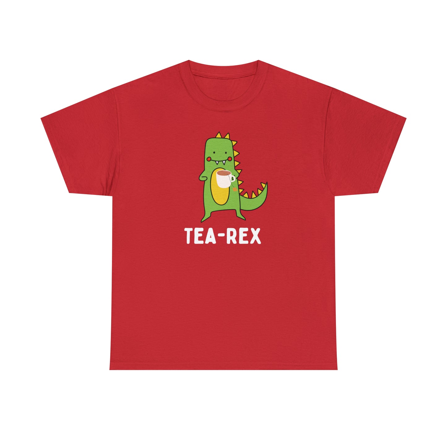 Green Tea-Rex- Unisex Heavy Cotton Tee