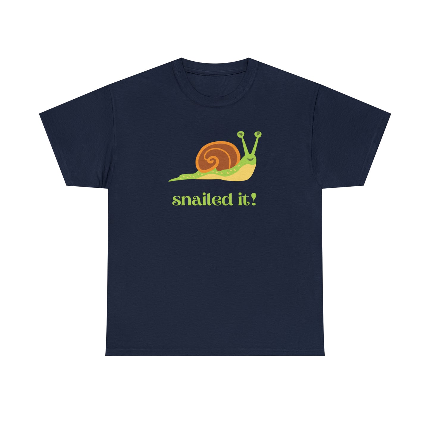 Snailed It! - Unisex Heavy Cotton Tee