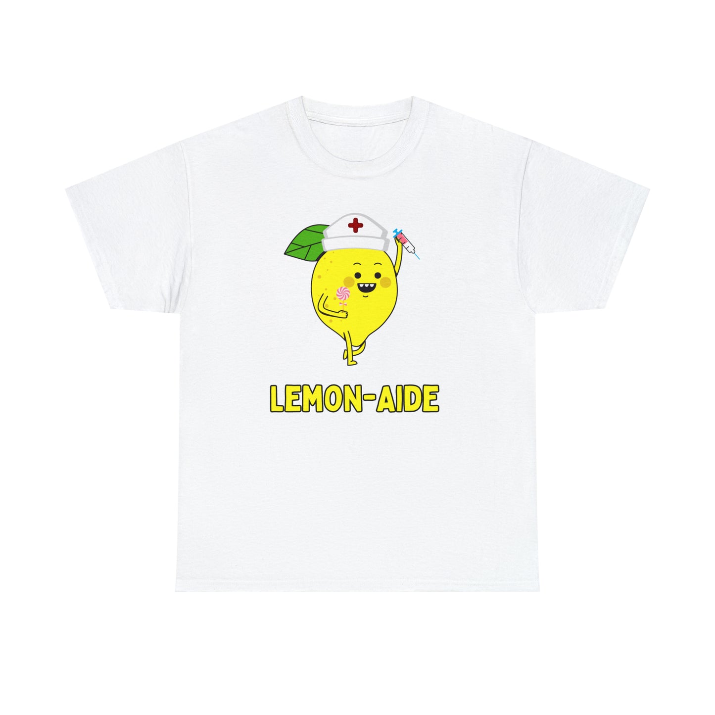 Lemon-Aide Shot - Unisex Heavy Cotton Tee