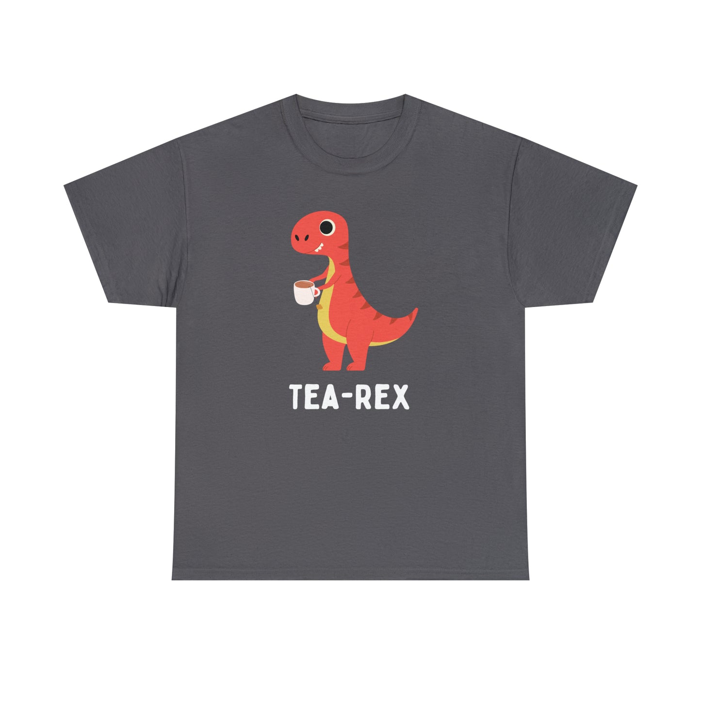 Red Tea-Rex - Unisex Heavy Cotton Tee
