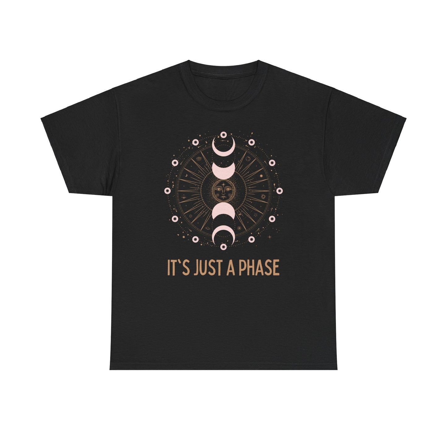 Unisex Heavy Cotton Tee - It's Just a Phase 9