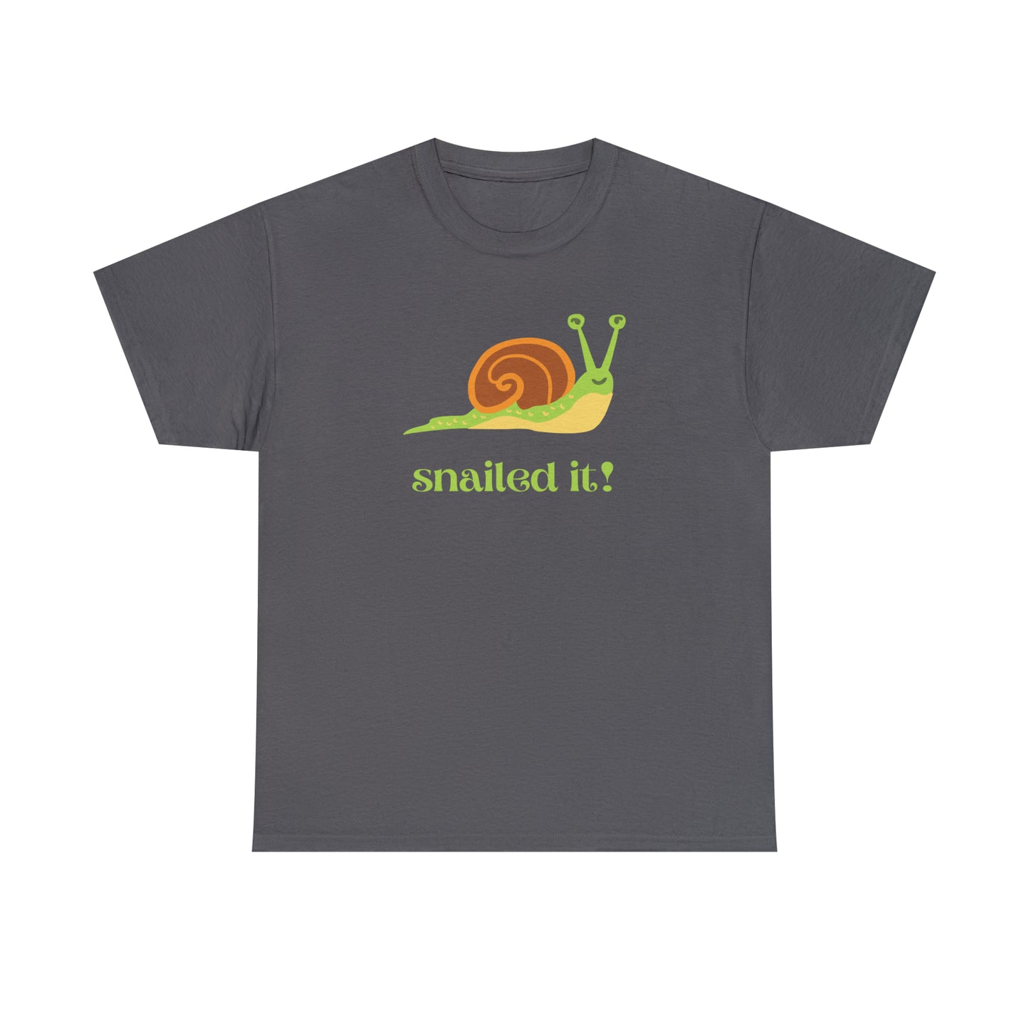 Snailed It! - Unisex Heavy Cotton Tee
