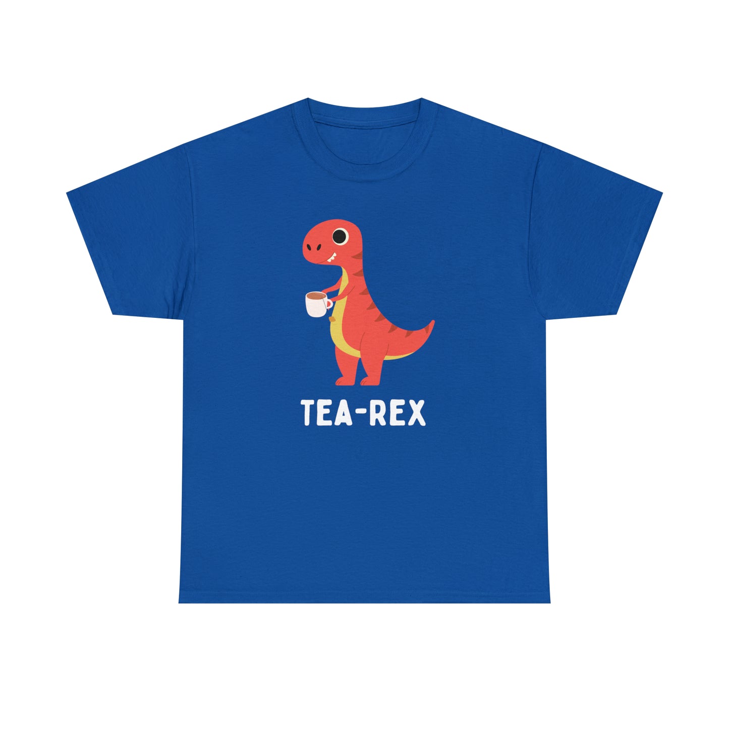 Red Tea-Rex - Unisex Heavy Cotton Tee
