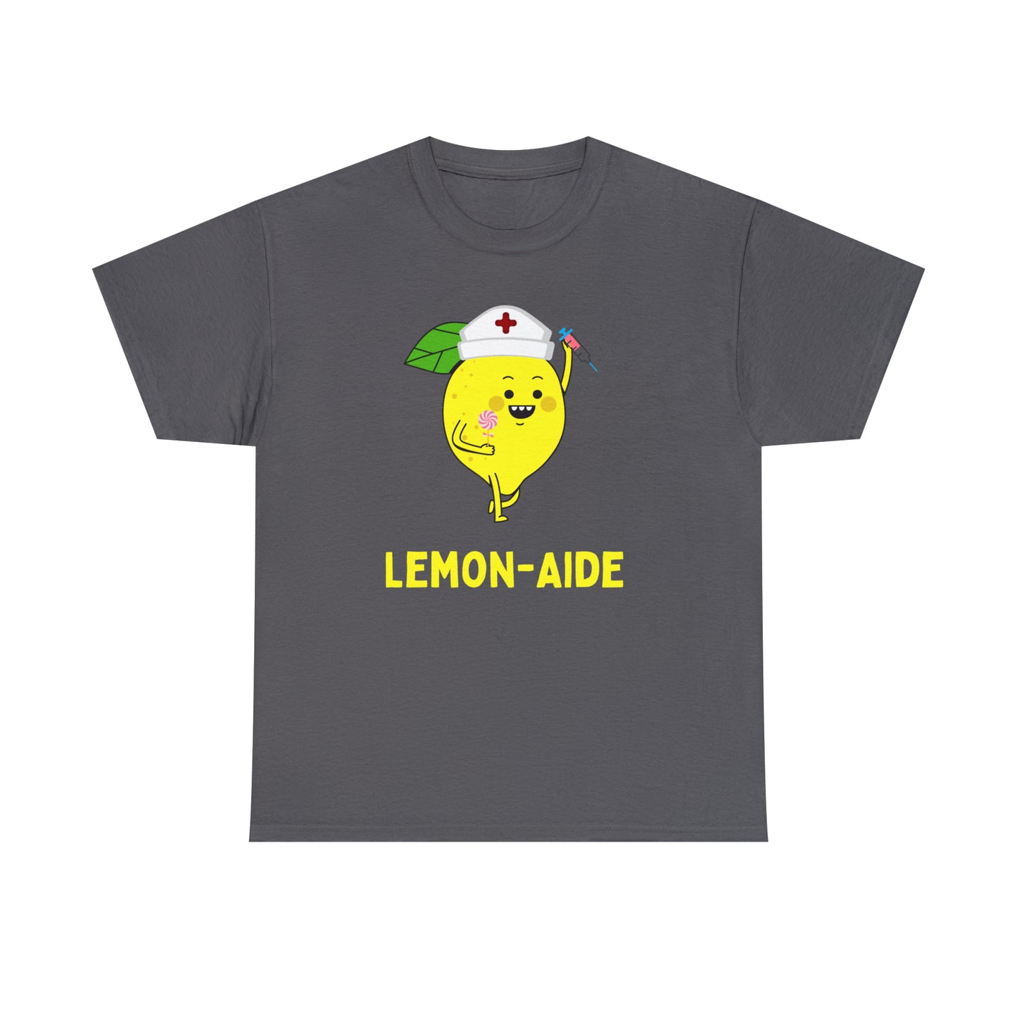 Lemon-Aide Shot - Unisex Heavy Cotton Tee