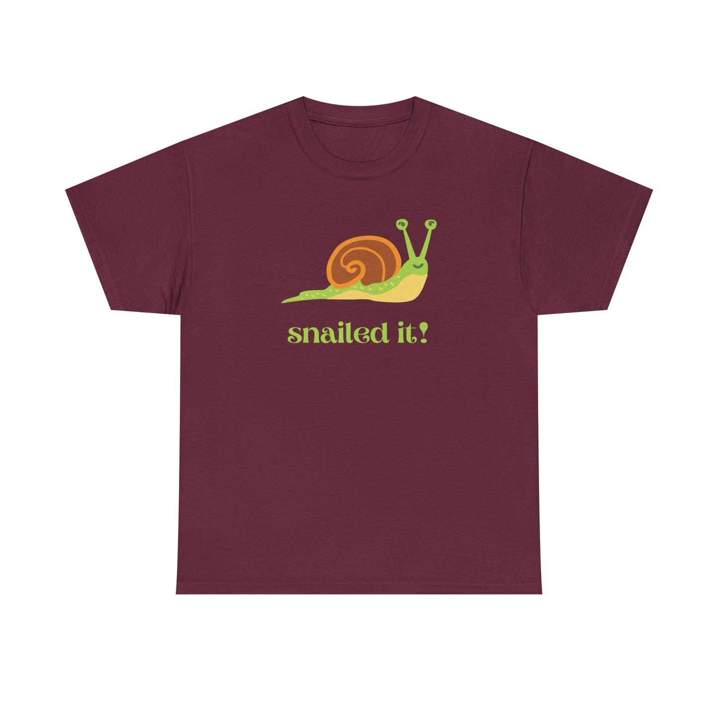 Snailed It! - Unisex Heavy Cotton Tee