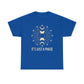 It's Just a Phase  - Vintage Style Engraved Moon and Sun Sketch -  Unisex Heavy Cotton Tee