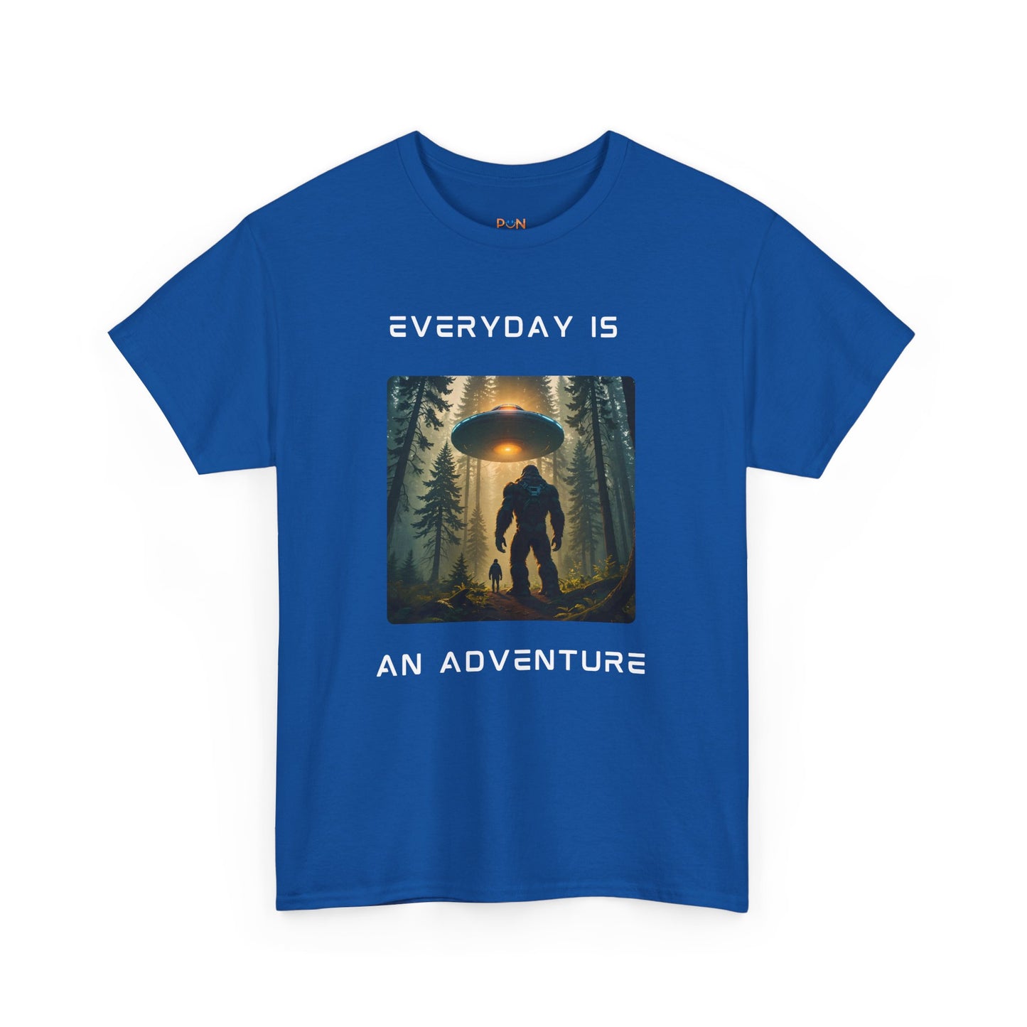 Unisex Heavy Cotton Tee - Everyday is an Adventure Cinematic