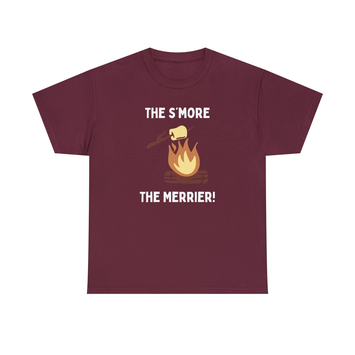 The S'more The Merrier - Unisex Heavy Cotton Tee