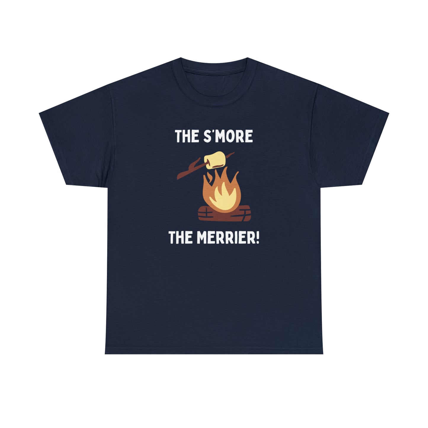 The S'more The Merrier - Unisex Heavy Cotton Tee