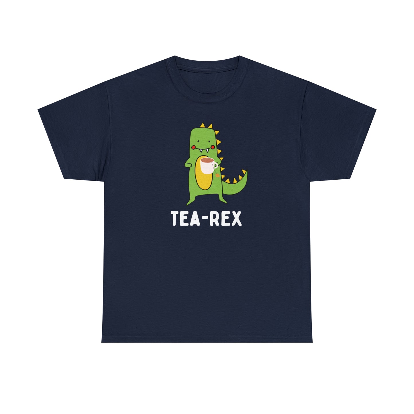 Green Tea-Rex-  Unisex Heavy Cotton Tee