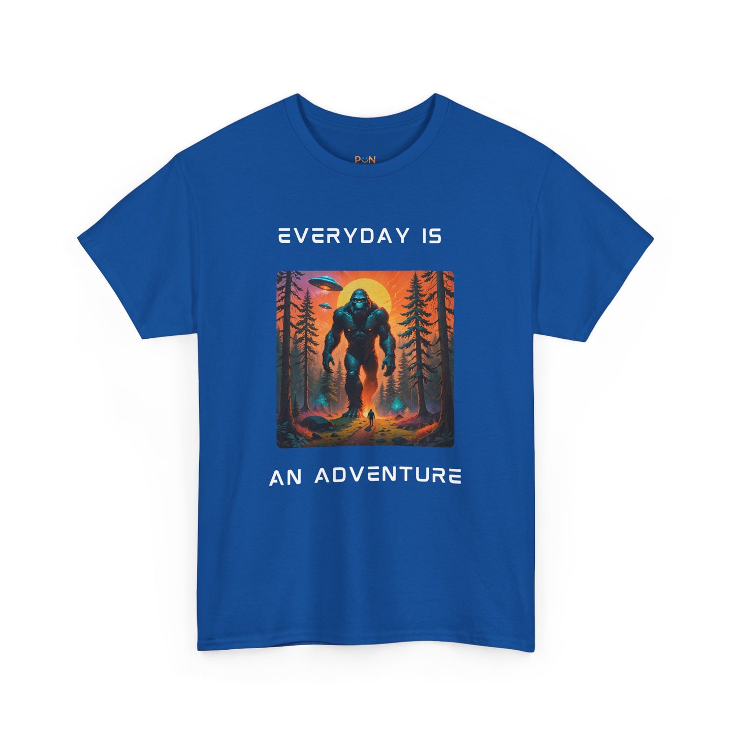 Unisex Heavy Cotton Tee - everyday is an adventure - oil painting