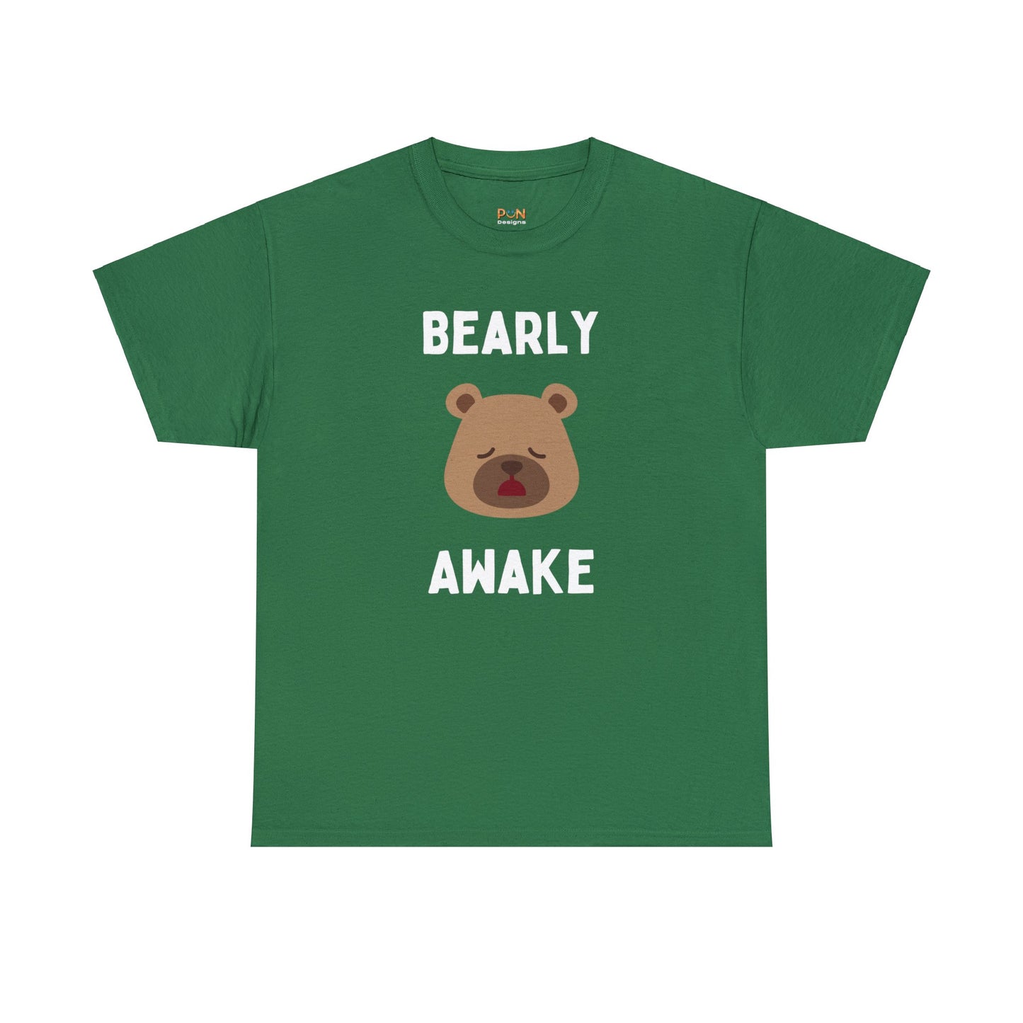 Bearly Awake - Unisex Heavy Cotton Tee