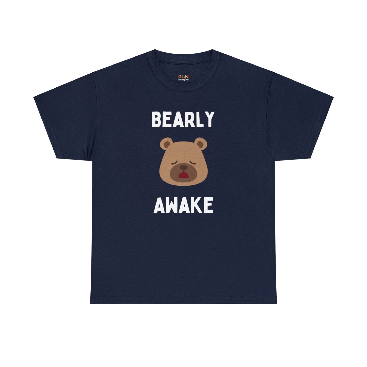 Bearly Awake - Unisex Heavy Cotton Tee