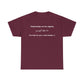 Relationships are like algebra - Unisex Heavy Cotton Tee