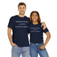 Relationships are like algebra - Unisex Heavy Cotton Tee