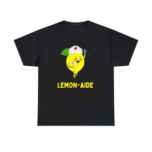 Lemon-Aide Shot - Unisex Heavy Cotton Tee