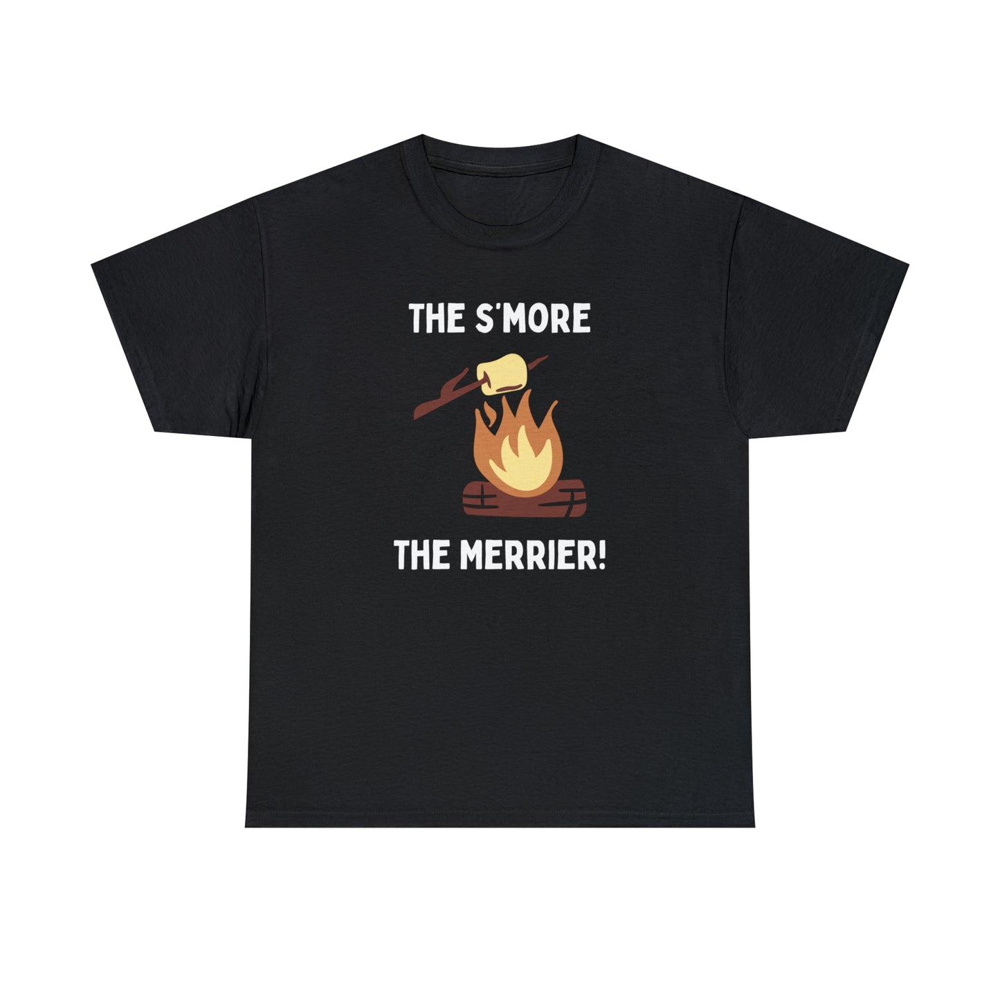 The S'more The Merrier - Unisex Heavy Cotton Tee