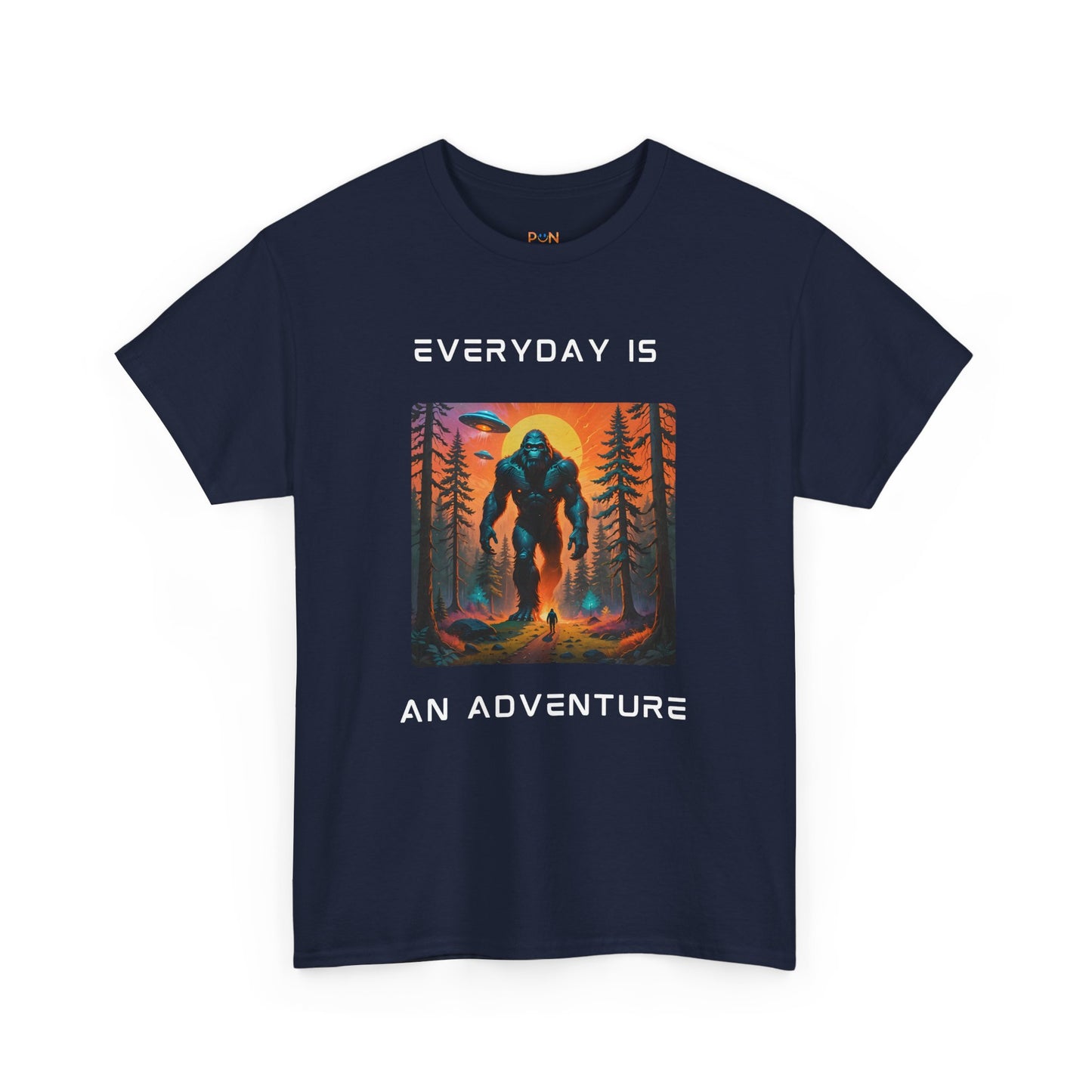 Unisex Heavy Cotton Tee - everyday is an adventure - oil painting