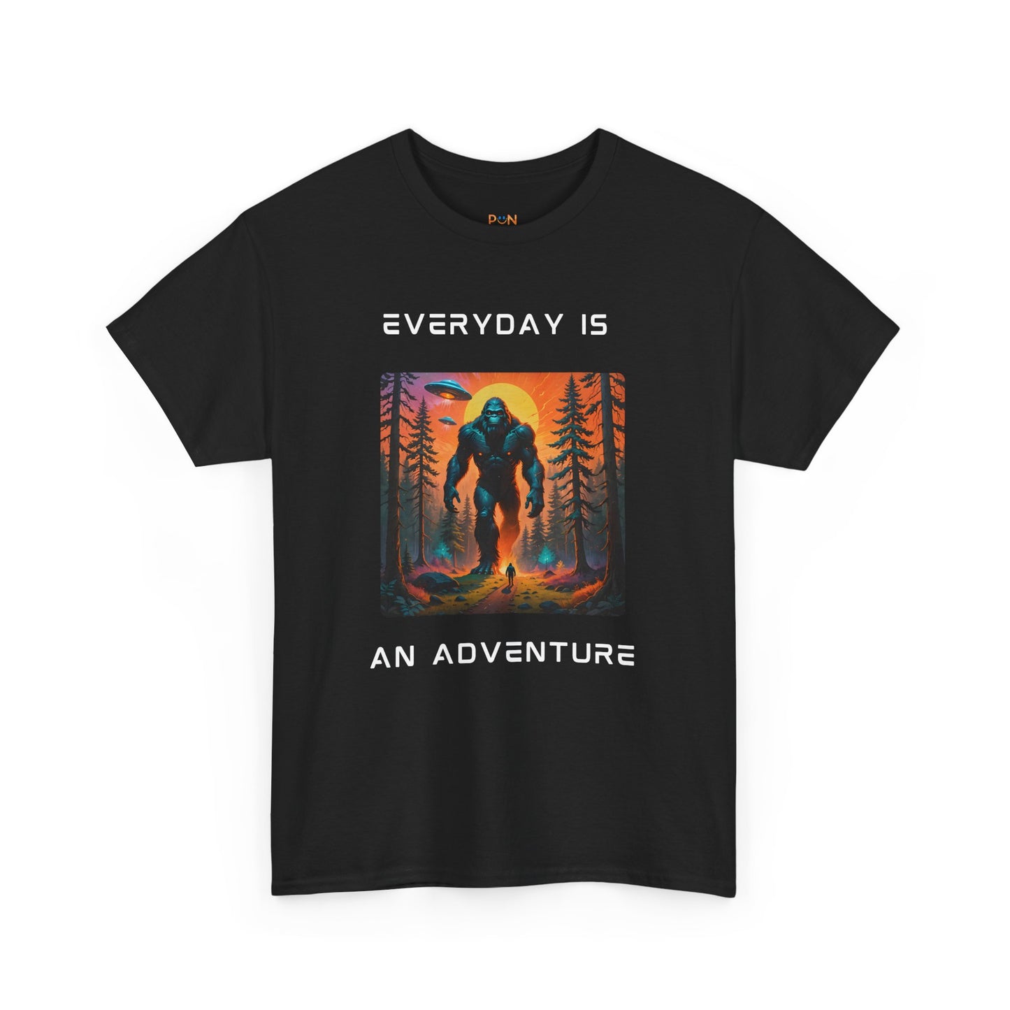 Unisex Heavy Cotton Tee - everyday is an adventure - oil painting