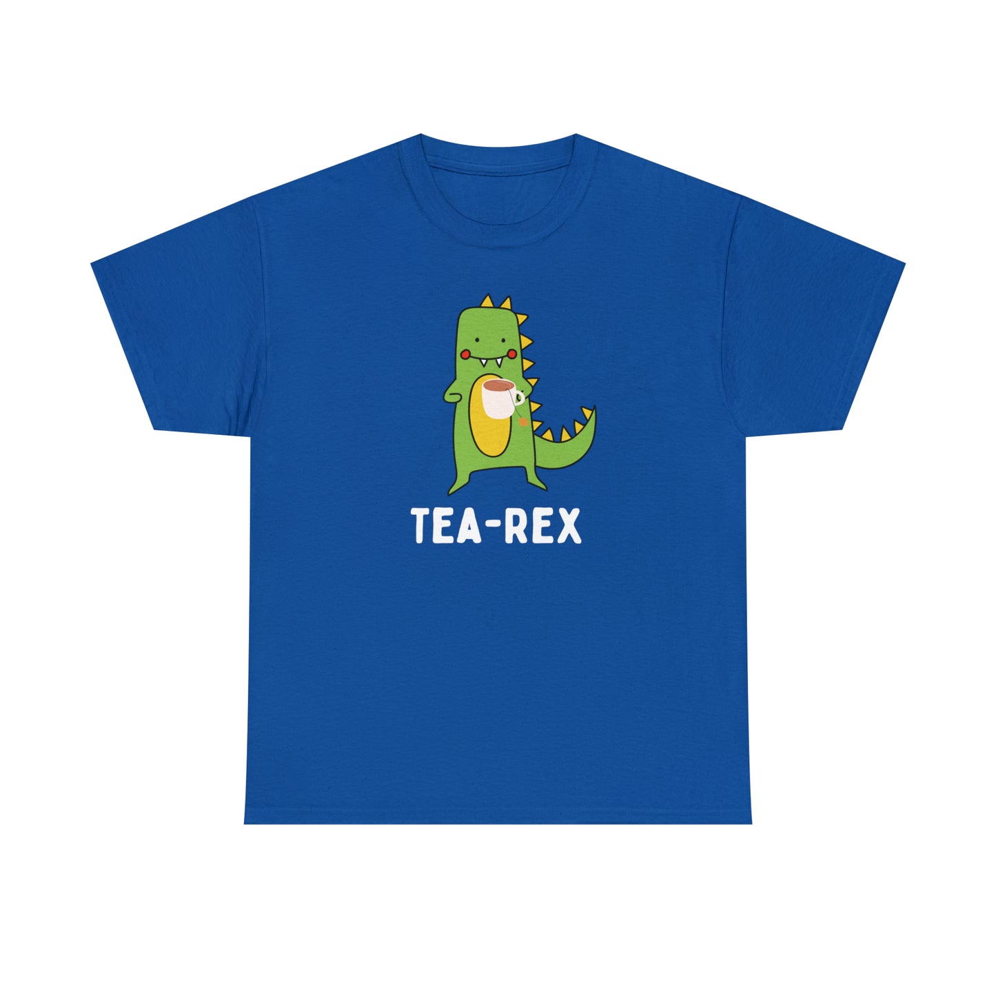 Green Tea-Rex-  Unisex Heavy Cotton Tee