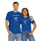 You Can Count On Me! (Blue Calculator) - Unisex Heavy Cotton Tee