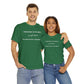 Relationships are like algebra - Unisex Heavy Cotton Tee