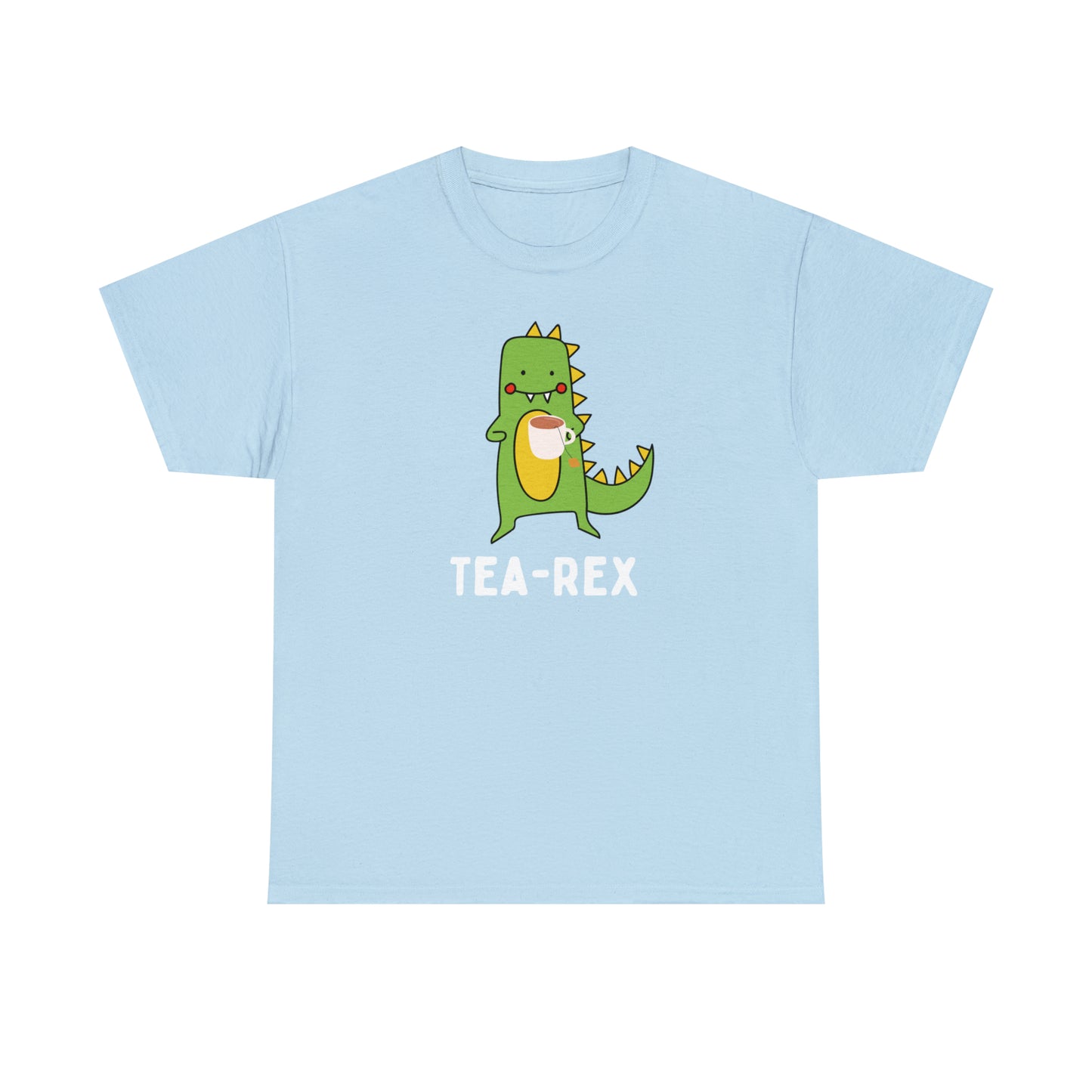 Green Tea-Rex-  Unisex Heavy Cotton Tee