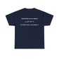 Relationships are like algebra - Unisex Heavy Cotton Tee